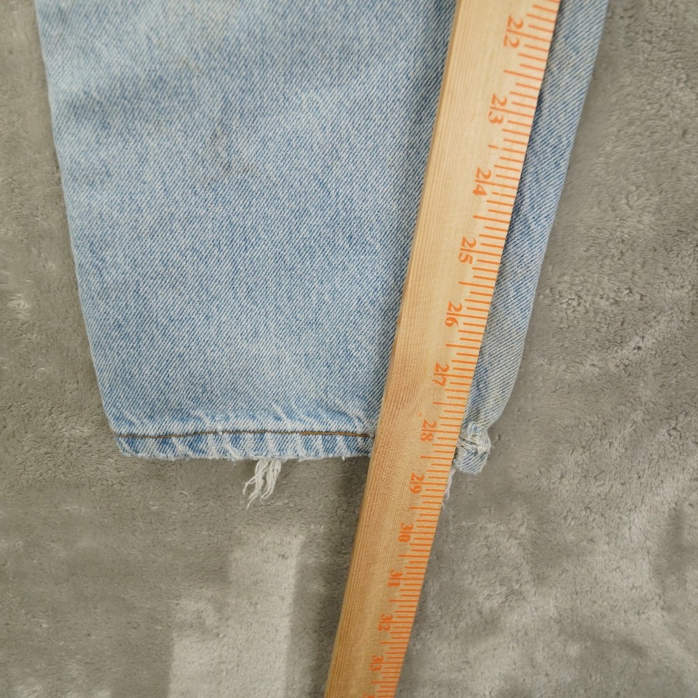 Levi's 550 Vtg 1985 Orange Tab Jeans Mens 34x30 (32x28.5) Made in USA Distressed - Picture 6 of 11
